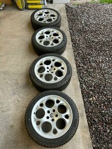 Alu kola Alfa Romeo 166 5x108 zimní pneu 225/45/R17