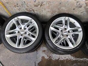 R18 Ronal 5x112 , letní pneu 245/40