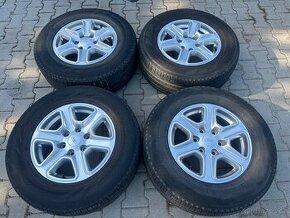 4x alu kola 6x139.7 17 + pneu zimní 265/65 R17