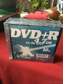 prod. 10  ks disket DVD+R á 4,7 GB zn. X-SITE - 1