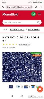 Bazénová fólie STONE V7