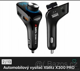 autonabíječka XBLITZ X300 Pro FM transmitter