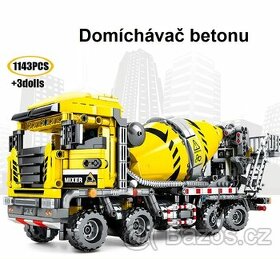 Stavebnice Domíchávač betonu, kompatibilní s LEGO