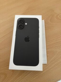 Nový Phone 16, 128 Gb, černý