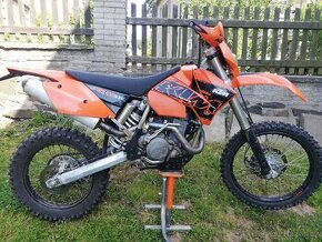 Ktm EXC 450 + motardová kola