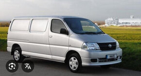 Toyota hiace 4wd náhradní díly