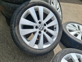 Alu kola Vw 17 5x112 disky R17 Volkswagen originál elektrony