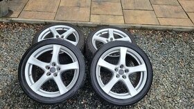 Alu kola  Borbet s pneu 5×112 R 18 - 1