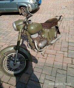 Motocykl JAWA 250 rok 1960