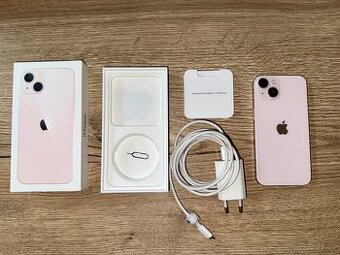 iPhone 13 128gb + 2x kryt + 2x ochranné sklo