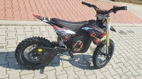 Elektrická motorka MiniRocket Coyote 1500W 48V oranžová kola