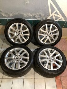 Alu kola Škoda R17 5X112 ZIMNÍ PNEU 225/50 R17 BRIDGESTONE