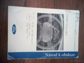 Návod k obsluze Ford Escort