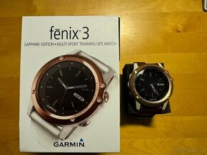 Hodinky Garmin fenix 3 - safirové sklo