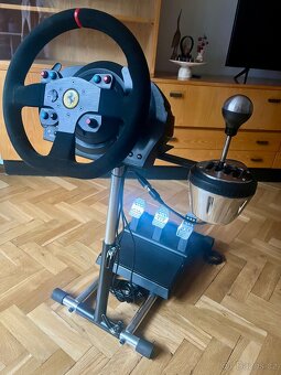 Volant Thrustmaster 599xx Alcantara, pedály+páka+stojan