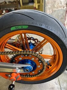 Motardova kola nová Supermoto Wrap9 custom racing wheels