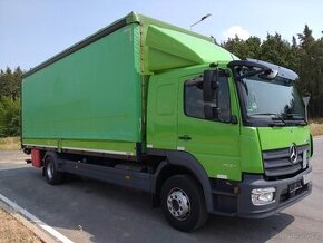 MERCEDES BENZ ATEGO 1624 EURO 6 c - 18 Eupalet - Lůžko- Čelo