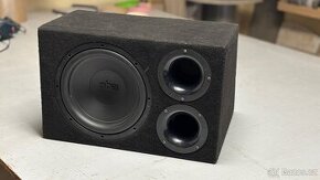 Prodám subwoofer do auta + zesilovač Zeus