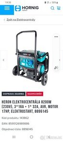 Elektrocentrála HERON úplně nová