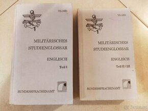 Militärisches studienglossar - english Teil I + II, III - 1