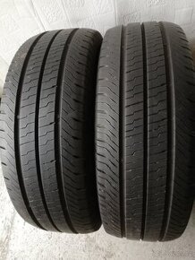 225/65 r16C letní pneumatiky Continental na dodávku 7mm