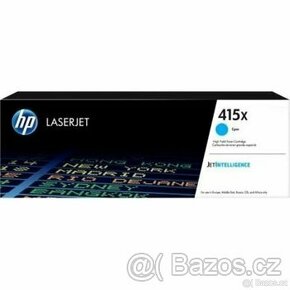 HP 415X originální tonerová kazeta modrá W2031X - 90%