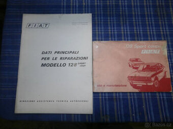 Fiat 128 sport coupe manual ,navod k obsluze ,data.