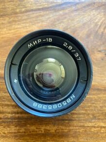 Objektiv MIR 1B 37/2,8 adaptovaný na Canon - 1
