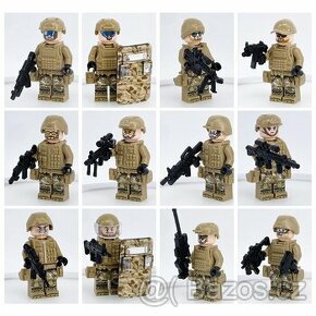 Lego vojáci 12 kusu