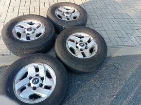 Levné 16" celoroční al kola Hyundai Terracan 6x139.7 - 1