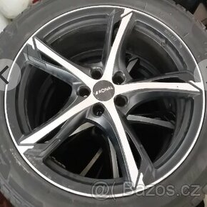 Prodám ALU kola 5X112 R20 obuté 275/45/r20 - 1