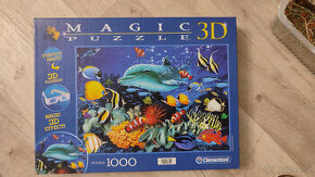 Nové Clementoni Puzzle Magic 3D 1000 dílků