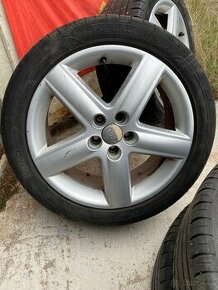 Kola audi 5x100 r17 7jx17 et42,5 225/45-17 letní