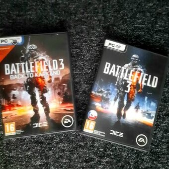 Hra Battlefield 3 + DLC Back to Karkand - jednoduchá instal.