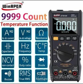 Multimetr WinAPEX ET8104 nový