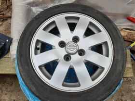 R16 AL disky Nissan 16x7J ET 45 - 1