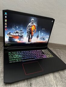 17.3” HERNÍ NOTEBOOK s RTX, RGB, SSD 1000GB