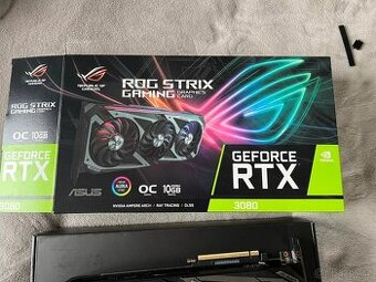 Prodám ASUS ROG STRIX GeForce RTX 3080 GAMING