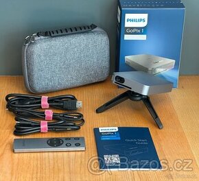 Philips GoPix 1 kapesní projektor + příslušenství, ZÁRUKA