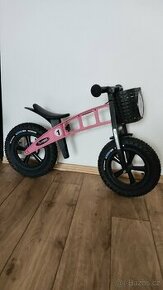 Dětské odrážedlo FirstBike Fat Pink