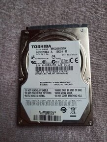 HDD 250GB 2,5 sata Toshiba