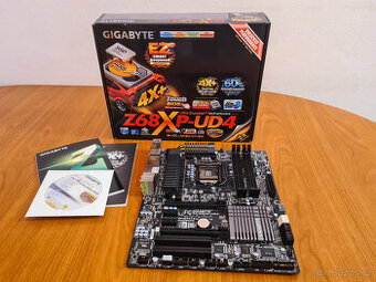 Prémiová základní deska Gigabyte Z68XP-UD4 s LGA1155