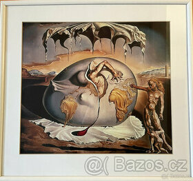 Salvador Dalí Geopoliticus kalendář parparta/rám