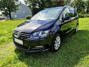 VW SHARAN 2.0TSI AUTOMAT - 7 MÍST - TAŽNÉ VÝHŘEV- 2xALU KOLA