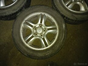 Kia originál alu kola 5X114,3 16 sjeté pneu ALU zachovalé -