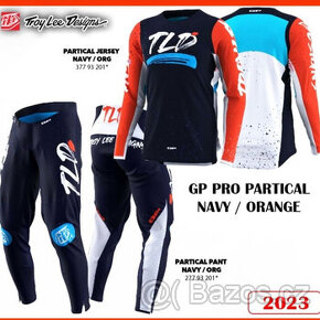 MX komplet TLD GP PRO PARTICAL navy/orange