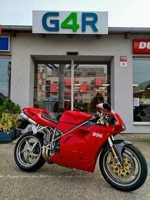 Ducati 996 S, KRÁSNÝ STAV, 1.MAJITEL V ČR, DESMO, LAĎÁKY - 1