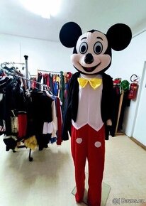 Mickey mouse maskot, kostým, karneval,dětský den, oslavy