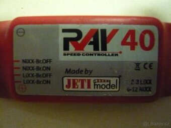 Regulátor RAY 40, Ray 40, Regulátor.