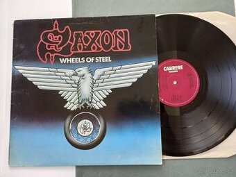 SAXON „Wheels of Fire“ /Carrere 1980/ hard rock, stav EX/EX,